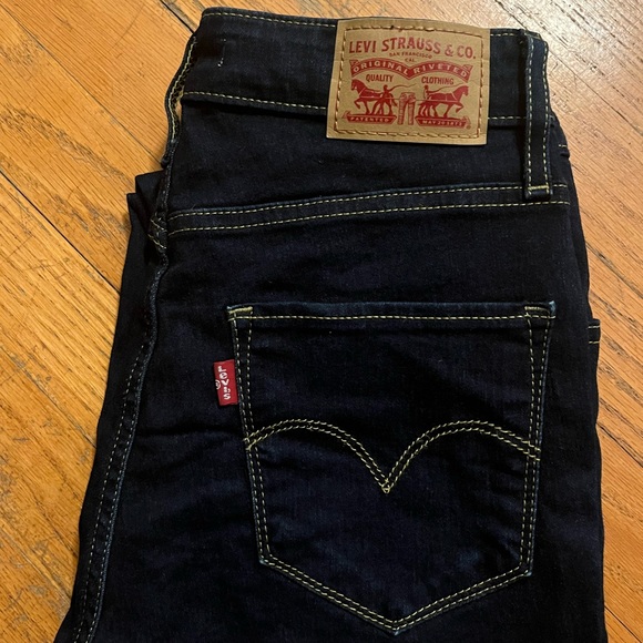 Levi’s 721 high rise skinny, dark indigo - Picture 2 of 6